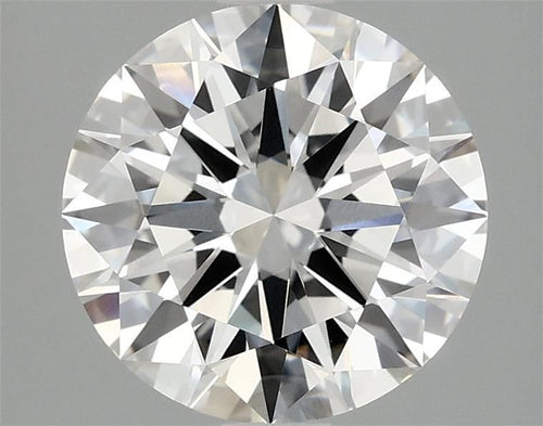 2.88 Carat ROUND E VVS2 EXCELLENT Lab Diamond