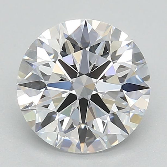 1.58 Carat ROUND D VVS2 IDEAL Lab Diamond