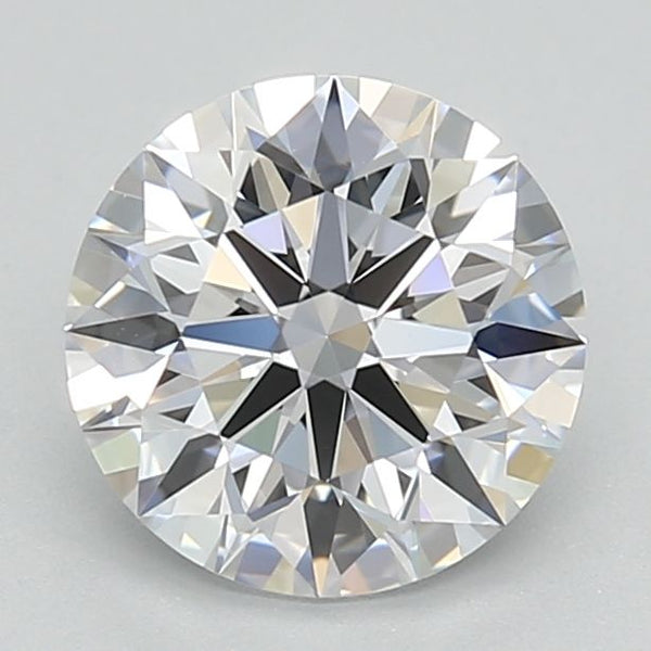 1.58 Carat ROUND D VVS2 IDEAL Lab Diamond