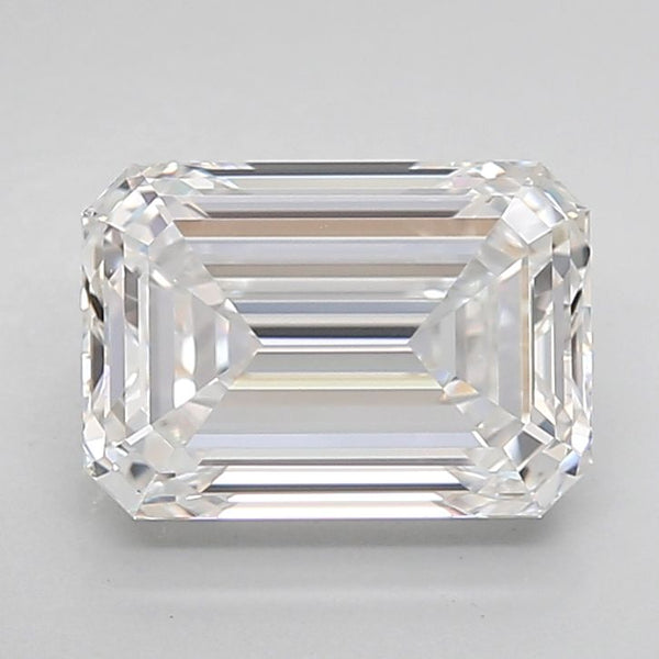 3.01 Carat EMERALD D VVS1 EXCELLENT Lab Diamond