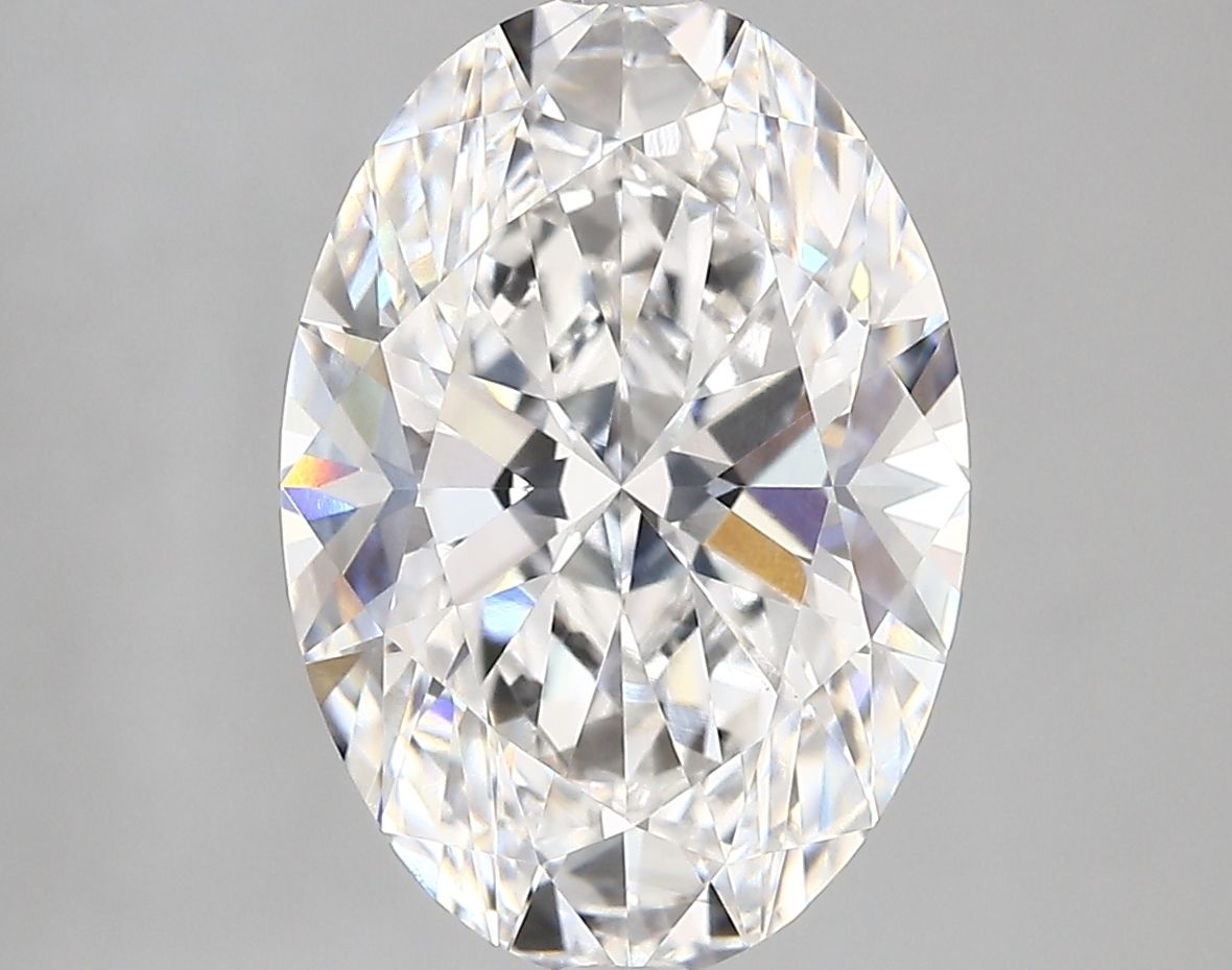 4.78 Carat OVAL E VVS2 EXCELLENT Lab Diamond