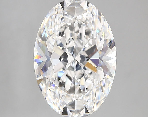 4.78 Carat OVAL E VVS2 EXCELLENT Lab Diamond