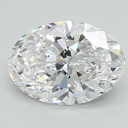 1.59 Carat OVAL D VVS2 EXCELLENT Lab Diamond