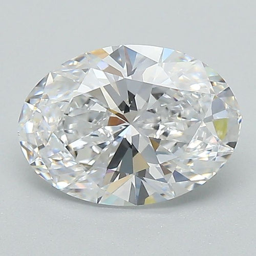 1.5 Carat OVAL D VS1 EXCELLENT Lab Diamond