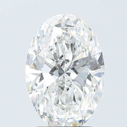 3.03 Carat OVAL D VVS2 EXCELLENT Lab Diamond