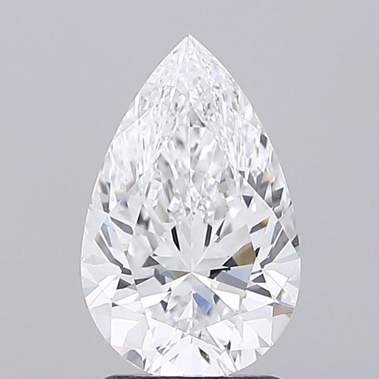 2 Carat PEAR D VVS1 EXCELLENT Lab Diamond