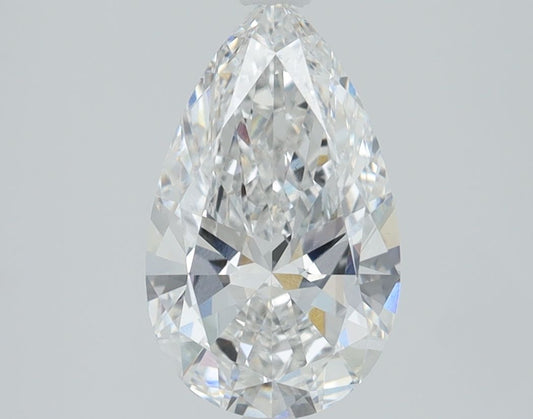 1.67 Carat PEAR D VS1 EXCELLENT Lab Diamond