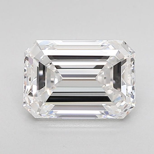 1.9 Carat EMERALD D VVS1 EXCELLENT Lab Diamond