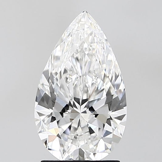 2.01 Carat PEAR E VVS2 EXCELLENT Lab Diamond