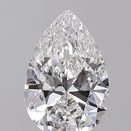 1 Carat PEAR E VVS2 EXCELLENT Lab Diamond