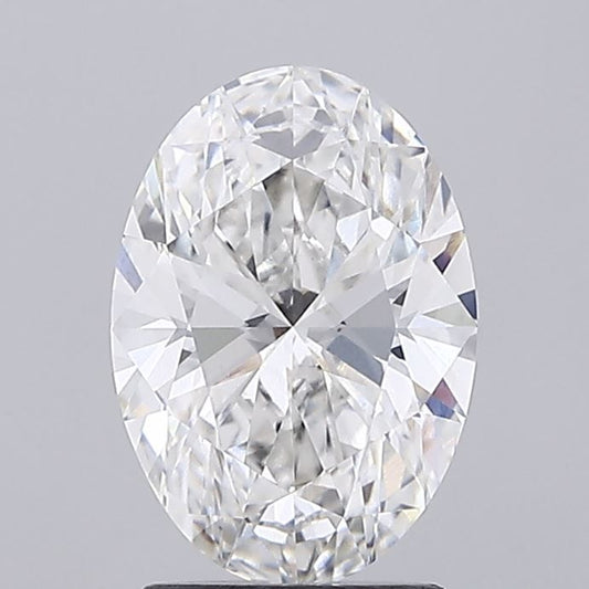 2.06 Carat OVAL G VVS2 EXCELLENT Lab Diamond