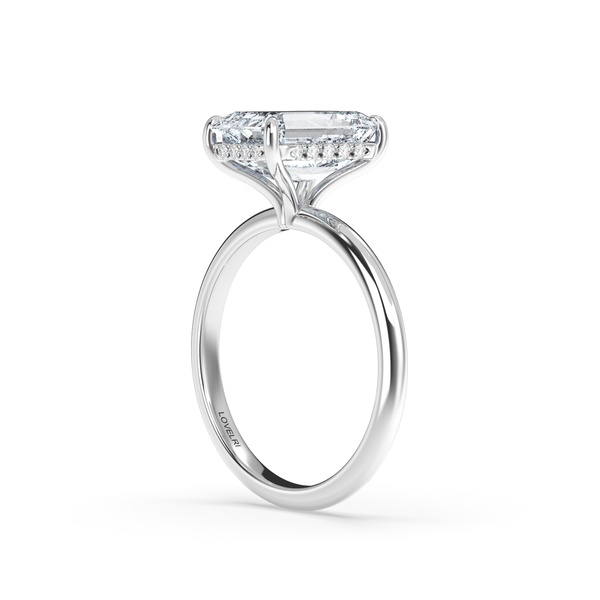 Manhattan Ring - Lovelri Lab Diamond & Moissanite Engagement Rings