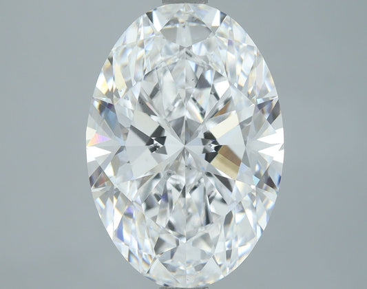 4.02 Carat OVAL D VS1 EXCELLENT Lab Diamond