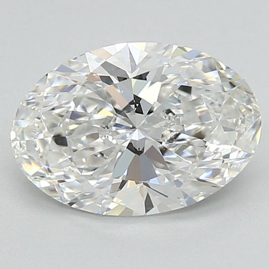 1.69 Carat OVAL E VVS2 EXCELLENT Lab Diamond