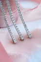 3 Sizes Diamond Tennis Bracelet