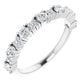 Criss-Cross Eternity Band - Half-way