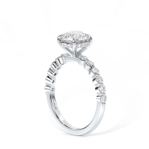 Kyoto Ring - Lovelri Lab Diamond & Moissanite Engagement Rings