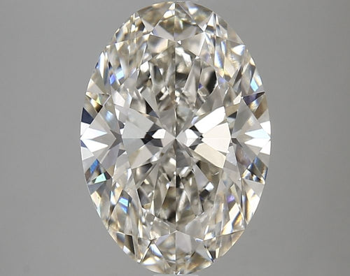 4.07 Carat OVAL H VS1 EXCELLENT Lab Diamond