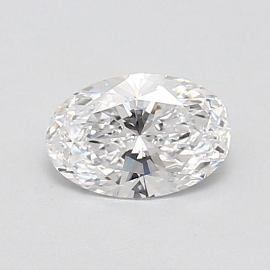 0.8 Carat OVAL D VVS2 EXCELLENT Lab Diamond