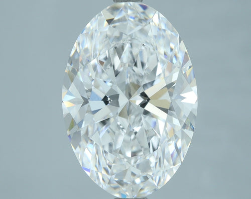 4.55 Carat OVAL D VVS2 EXCELLENT Lab Diamond