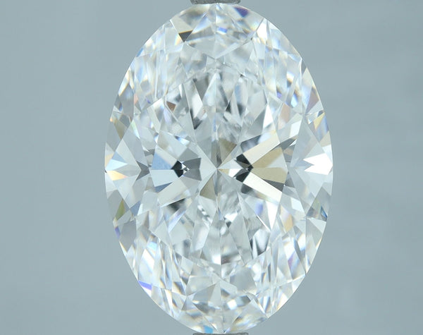 4.55 Carat OVAL D VVS2 EXCELLENT Lab Diamond