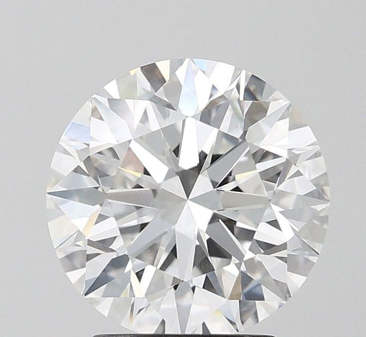 2.81 Carat ROUND E VVS1 EXCELLENT Lab Diamond