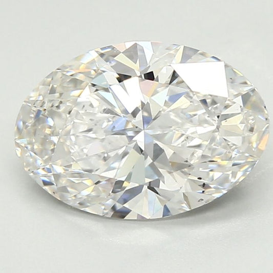 2.11 Carat OVAL F VS2 EXCELLENT Lab Diamond