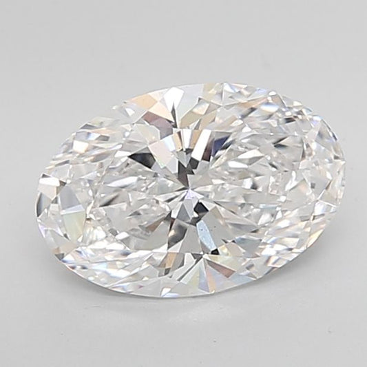 3.05 Carat OVAL E VS2 EXCELLENT Lab Diamond