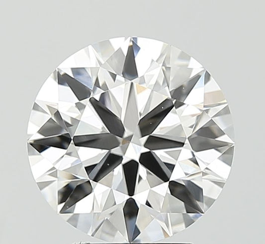 3 Carat ROUND E VVS2 IDEAL Lab Diamond