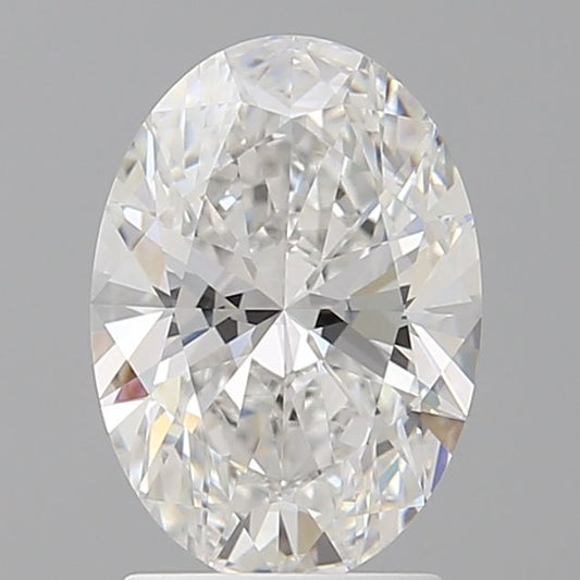 2.01 Carat OVAL E VVS2 EXCELLENT Lab Diamond