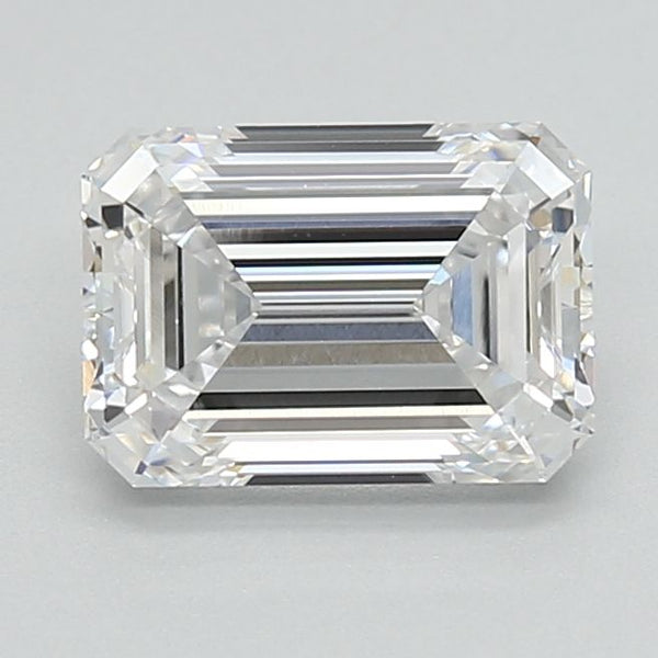 1.53 Carat EMERALD D VVS1 EXCELLENT Lab Diamond