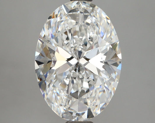 3.5 Carat OVAL E VVS2 EXCELLENT Lab Diamond