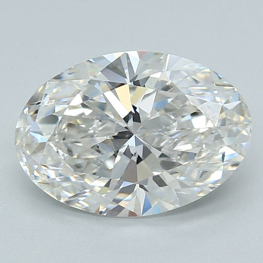 2.85 Carat OVAL E VS1 EXCELLENT Lab Diamond