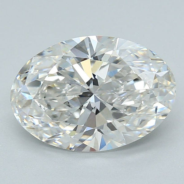 2.85 Carat OVAL E VS1 EXCELLENT Lab Diamond