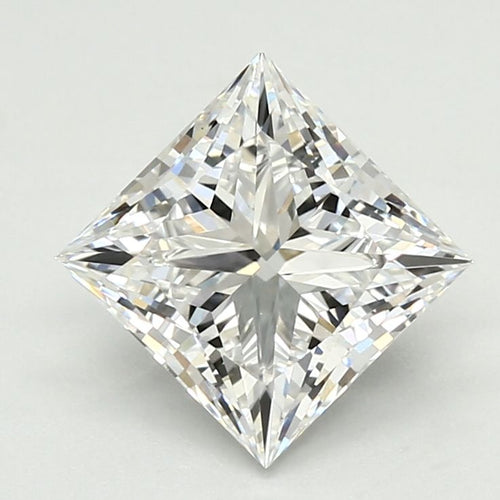 1.76 Carat PRINCESS E VVS2 EXCELLENT Lab Diamond