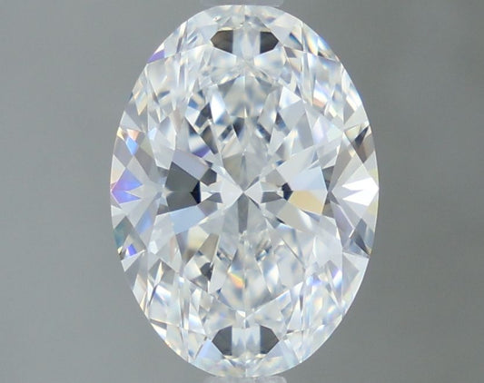 2.06 Carat OVAL D VVS2 EXCELLENT Lab Diamond