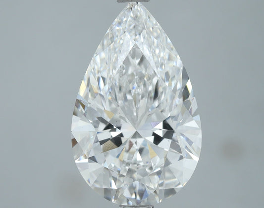 3.17 Carat PEAR D VS1 EXCELLENT Lab Diamond