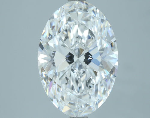 4.62 Carat OVAL D VVS2 EXCELLENT Lab Diamond