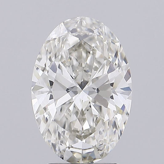 3.03 Carat OVAL H VS1 EXCELLENT Lab Diamond