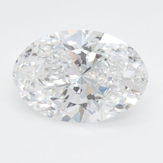 1.37 Carat OVAL D VVS2 EXCELLENT Lab Diamond