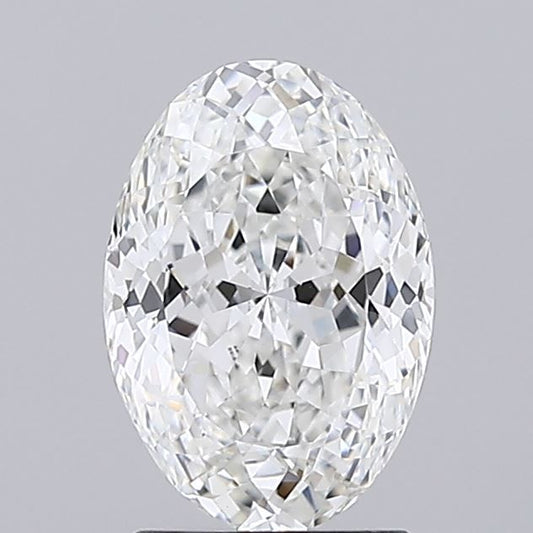 1.89 Carat OVAL F VVS2 EXCELLENT Lab Diamond