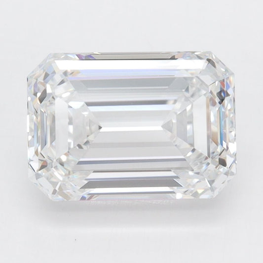 3.01 Carat EMERALD E VVS1 EXCELLENT Lab Diamond