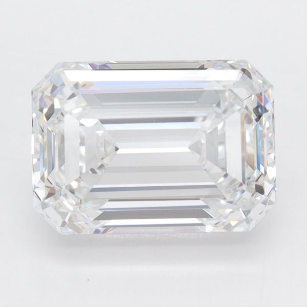3.01 Carat EMERALD E VVS1 EXCELLENT Lab Diamond