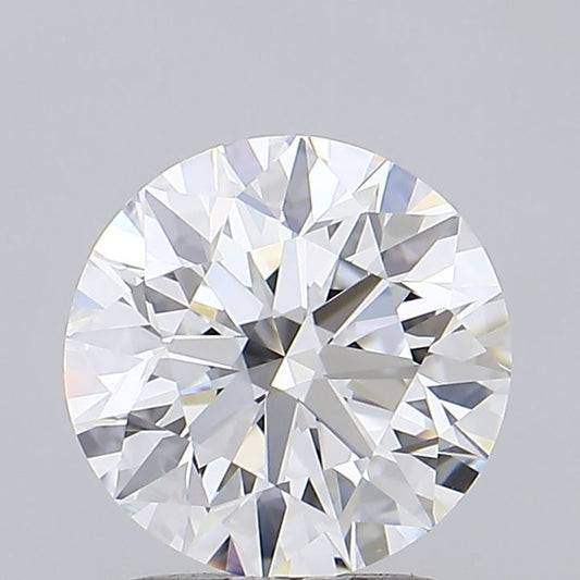 2.19 Carat ROUND D VVS2 EXCELLENT Lab Diamond