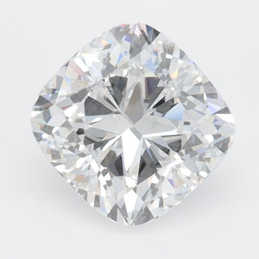 1.54 Carat CUSHION BRILLIANT D VVS2 EXCELLENT Lab Diamond