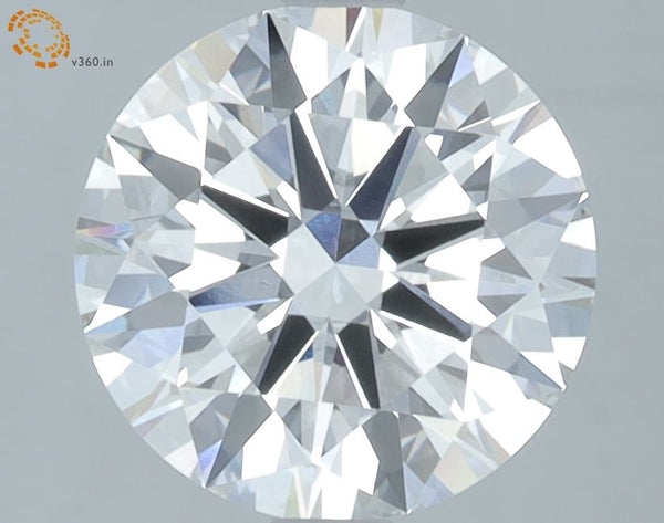 2.61 Carat ROUND E VVS2 IDEAL Lab Diamond