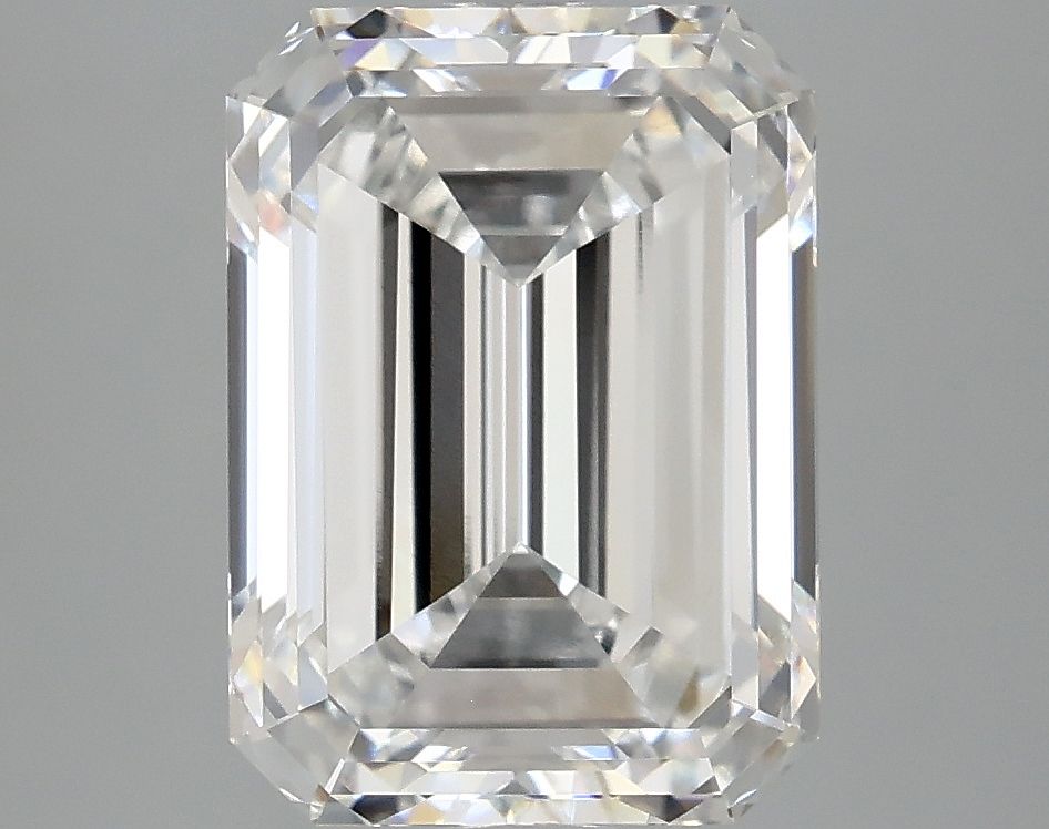 4 Carat EMERALD E VVS2 EXCELLENT Lab Diamond