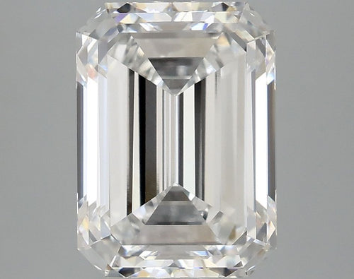 4 Carat EMERALD E VVS2 EXCELLENT Lab Diamond