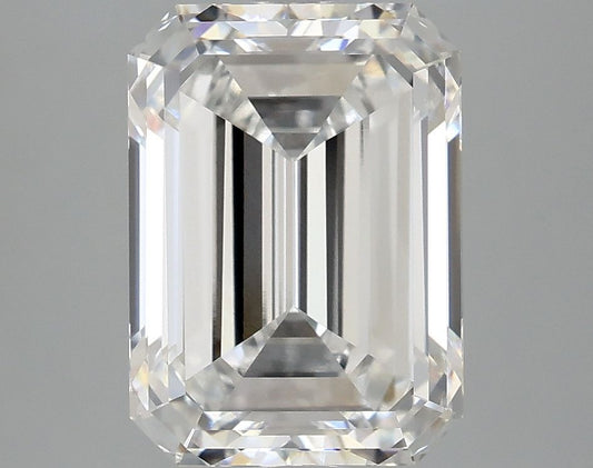 4 Carat EMERALD E VVS2 EXCELLENT Lab Diamond
