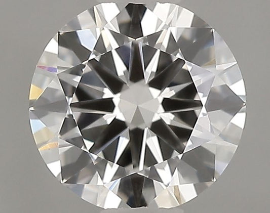 0.59 Carat ROUND H VVS2 EXCELLENT Lab Diamond
